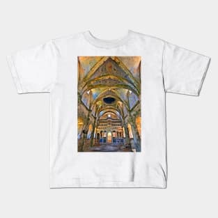 The old church of the "ghost" village Kids T-Shirt